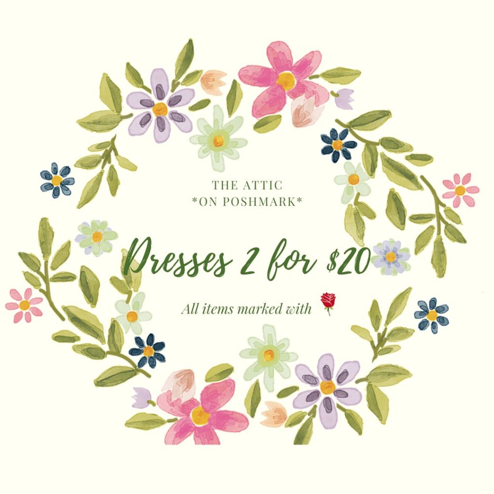 🌹2 for $20 dresses🌹
